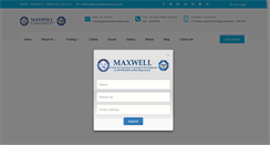 Desktop Screenshot of maxwellacademy.com